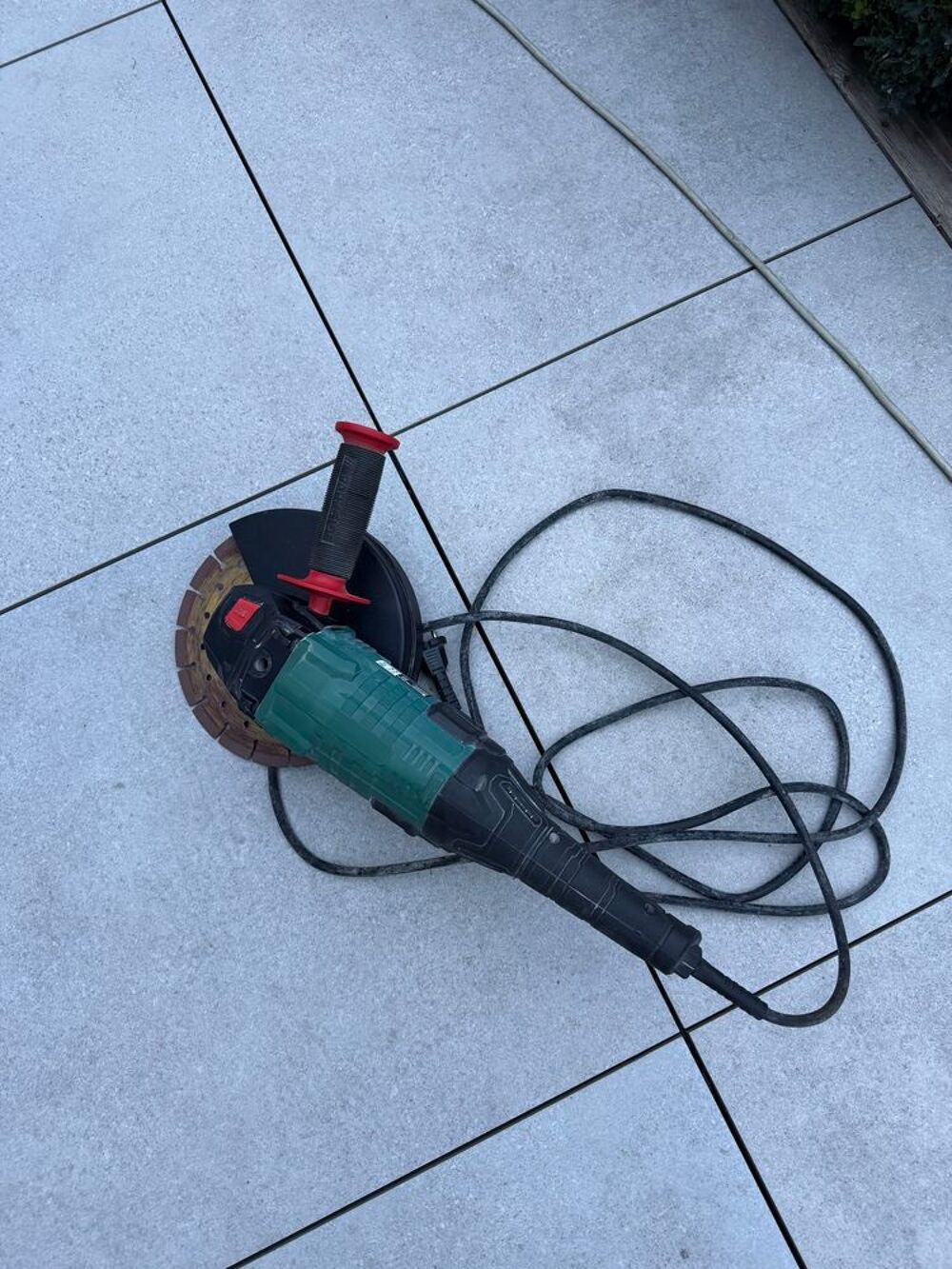 Meuleuse Parkside PWS 230 C3 €" 2000 W €" 230 mm Bricolage