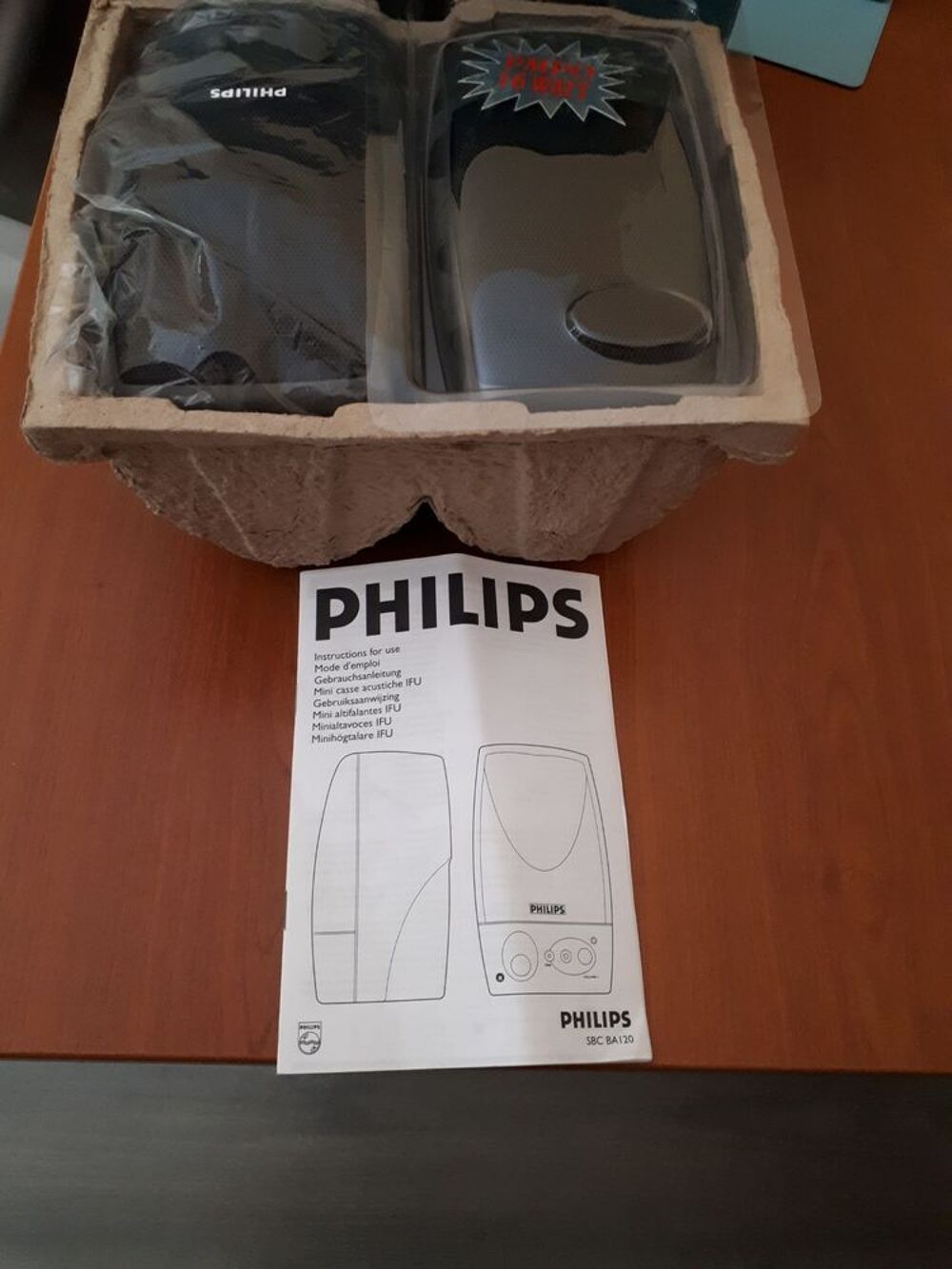 PAIRE ENCEINTES PORTABLE PHILIPS Audio et hifi