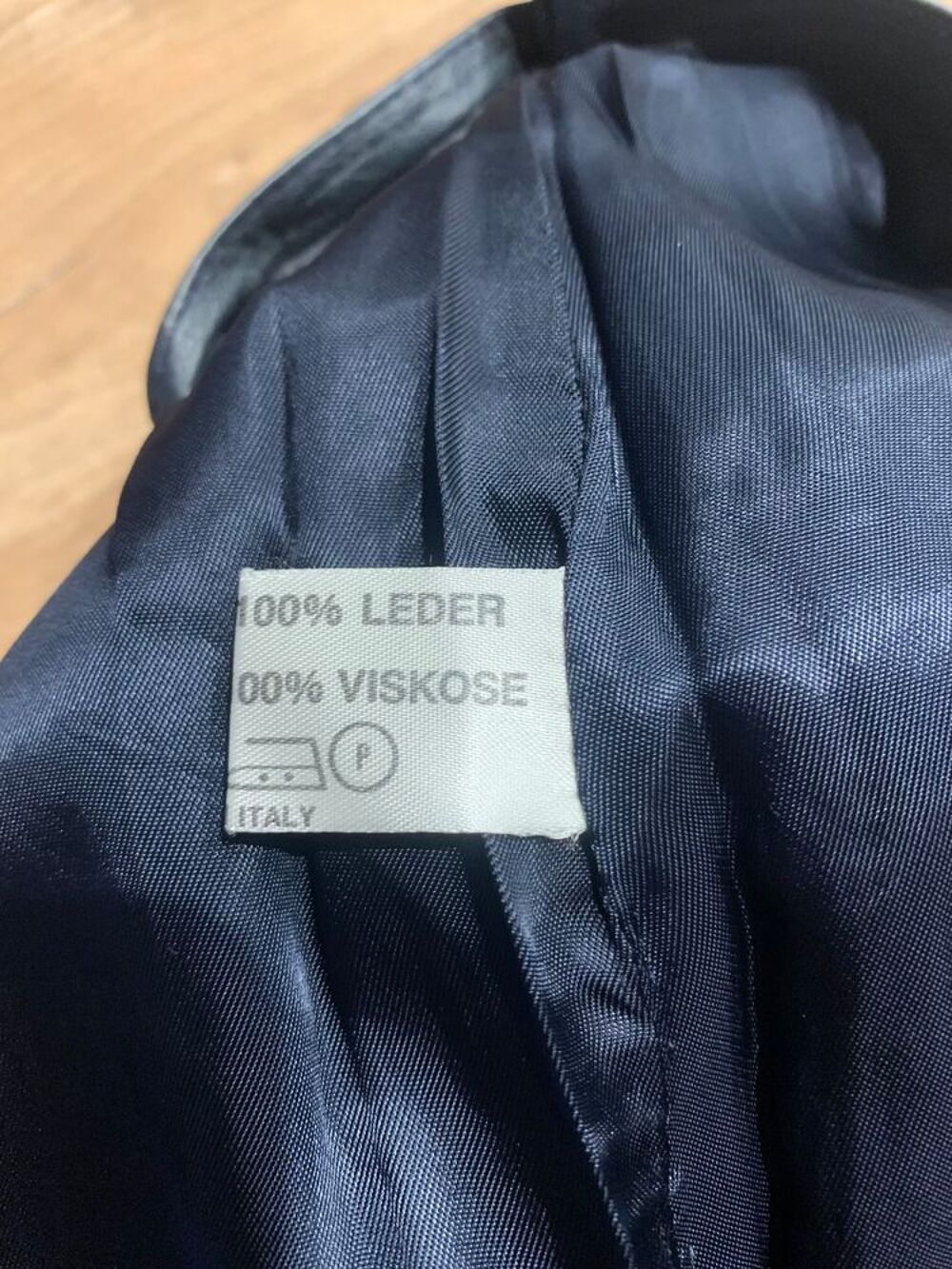 Jupe en cuir femme couleur noire Vêtements