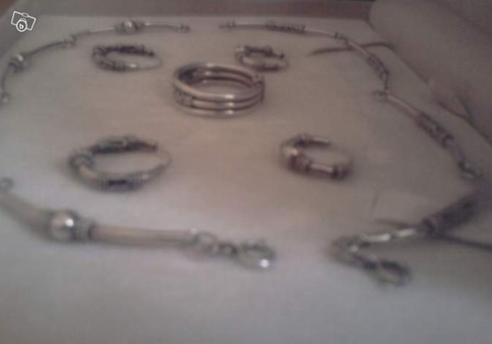 Parure argent 925 Bijoux et montres