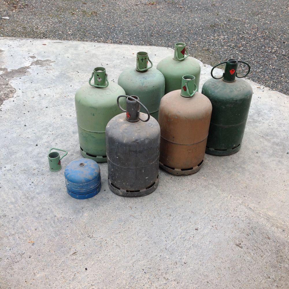 bouteille de gaz vide Bricolage