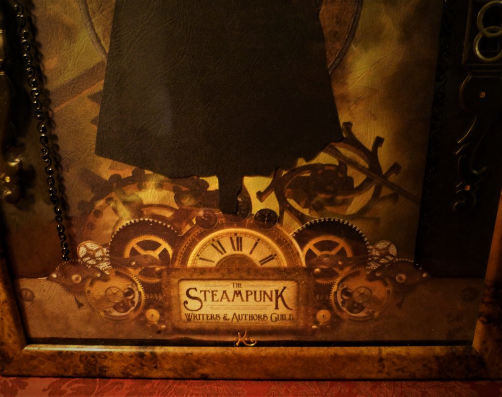Tableau "JACK IN WHITECHAPEL" Steampunk. Décoration