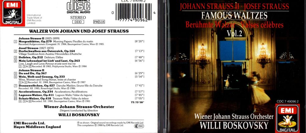 6 CD AUDIO du genre classique CD et vinyles