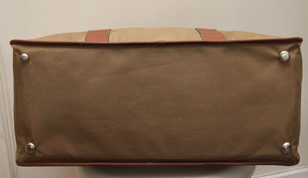 Sac cabas toile et cuir LANCEL Maroquinerie