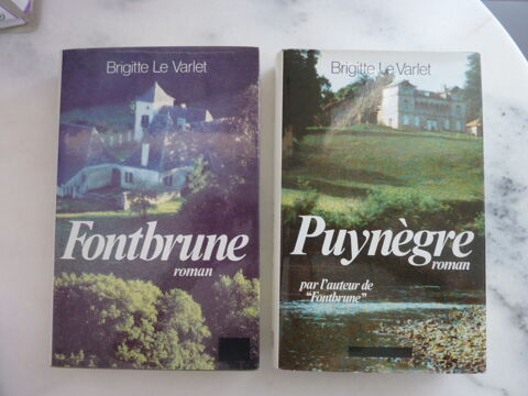 Livres  Fontbrune  et  Puynègre  de Brigitte Le Varlet 12 Tassin-la-Demi-Lune (69)