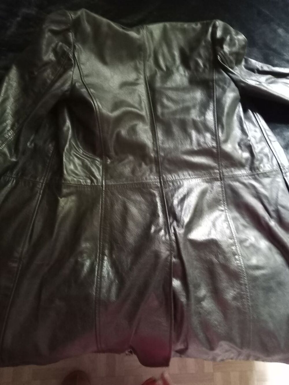 Manteau en cuir red skin femme Vêtements