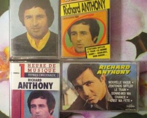 Cassettes audio Richard Anthony 0 Hrouville-Saint-Clair (14)