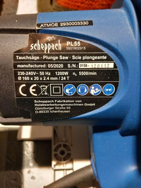 scie plongeante 100 Les Herbiers (85)