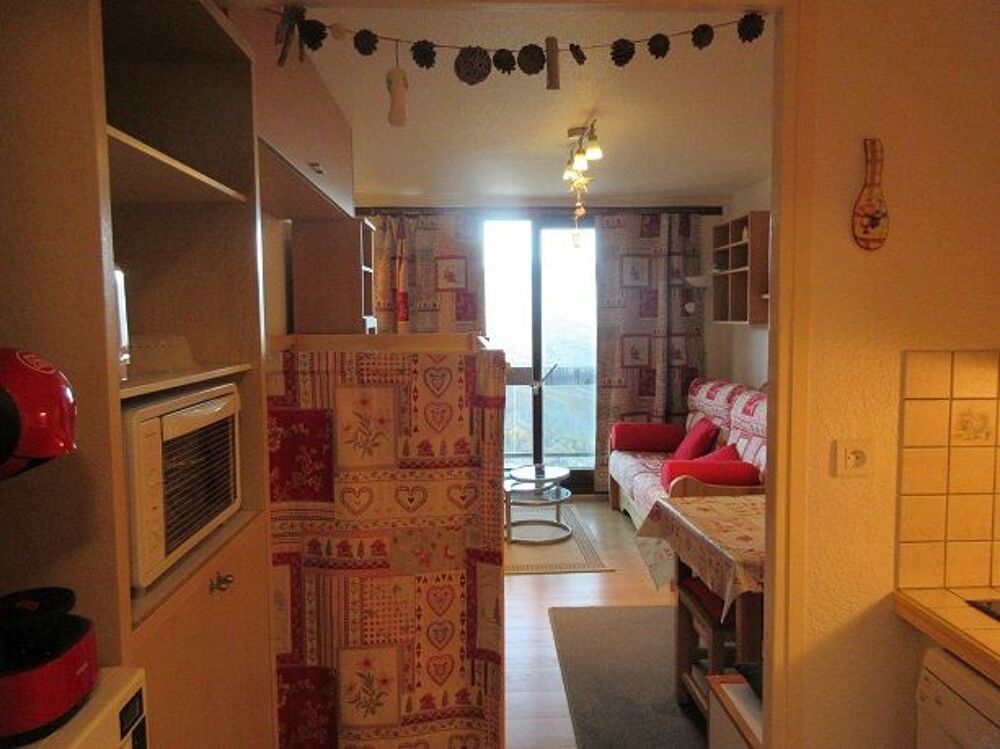   Ete comme hiver -Beau studio deco montagne 4 pers  Rhône-Alpes, Le Corbier (73300)