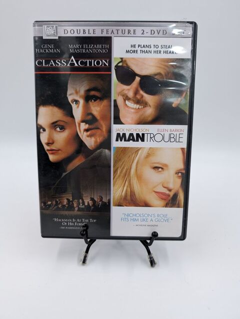 Film DVD Class Action + Man Trouble en boite 2 Vulbens (74)
