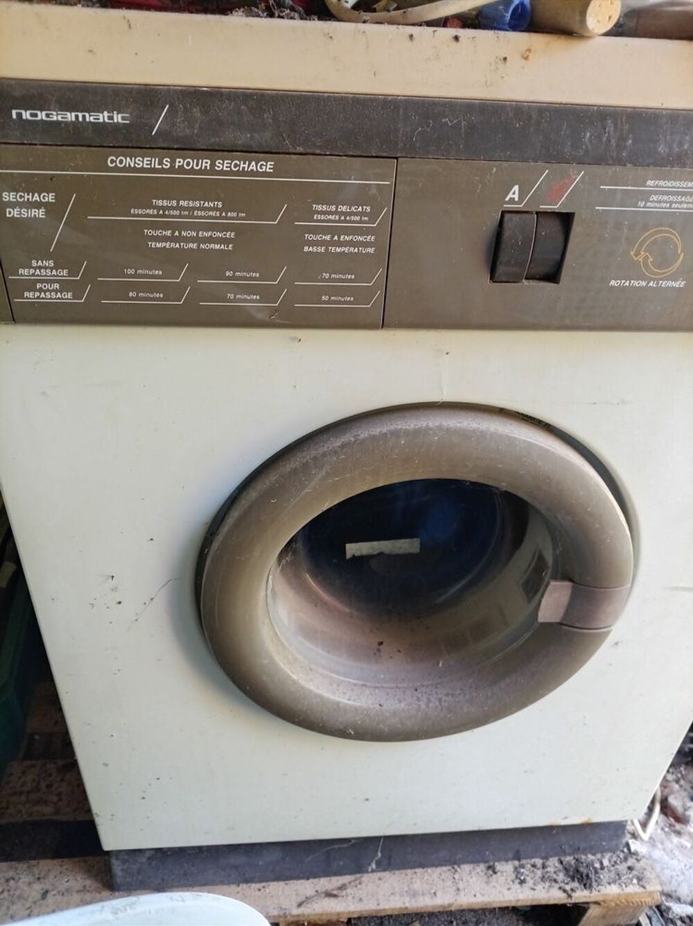 s&egrave;che linge Electroménager