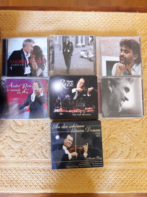 10 CD d'Andr Rieu et d'Andra Bocelli 40 Nmes (30)