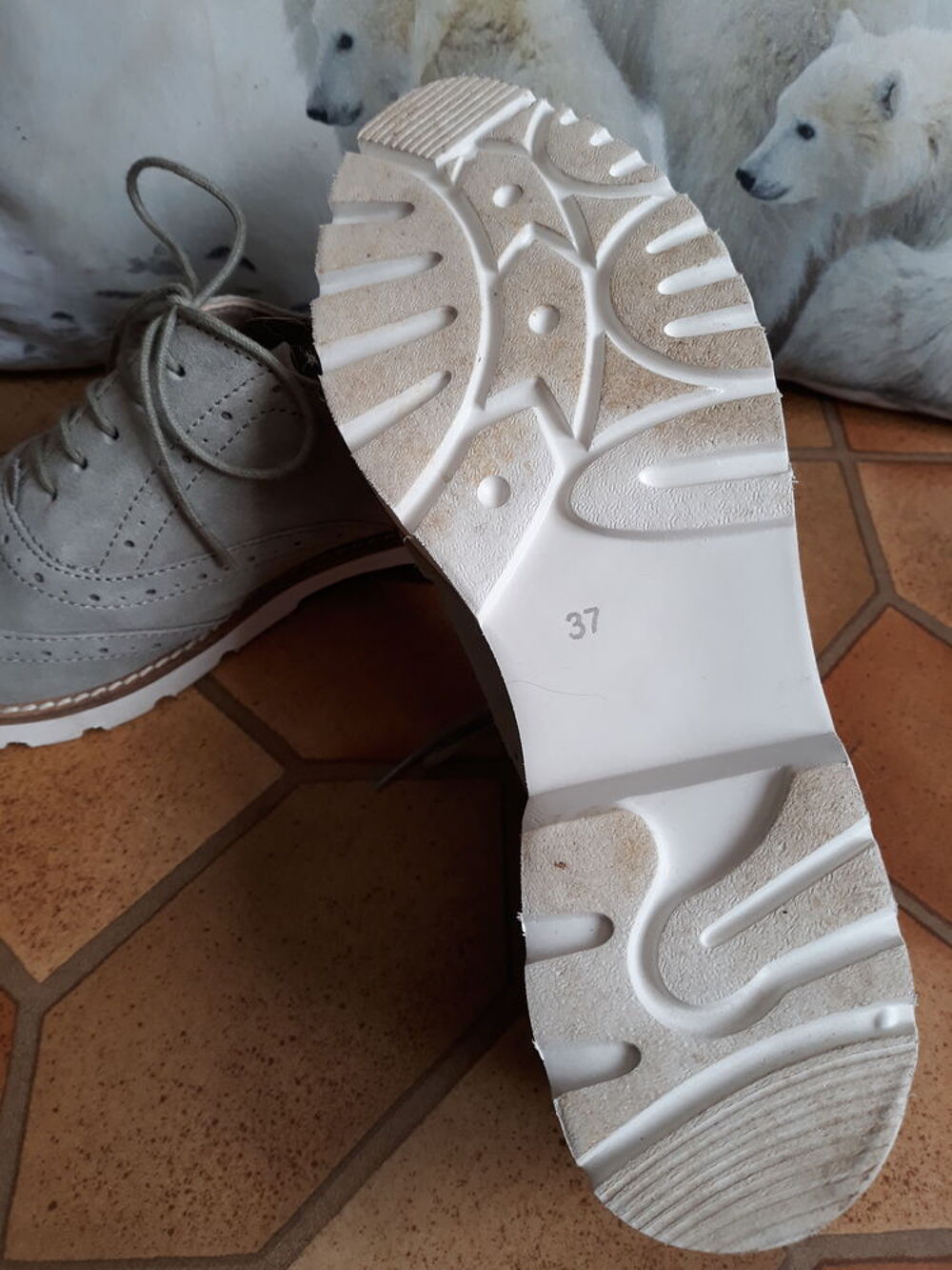 Chaussures grises - Pier One - T/ 38 Chaussures