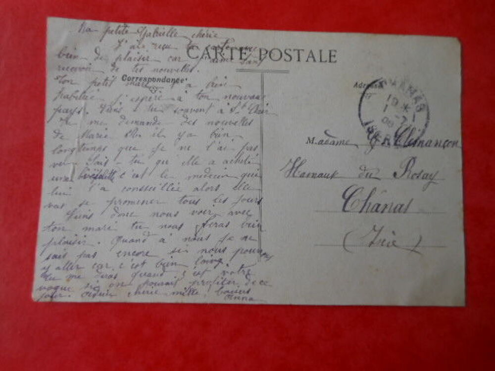 carte postale ancienne
Saint Alban de Vareze
CPA 7 