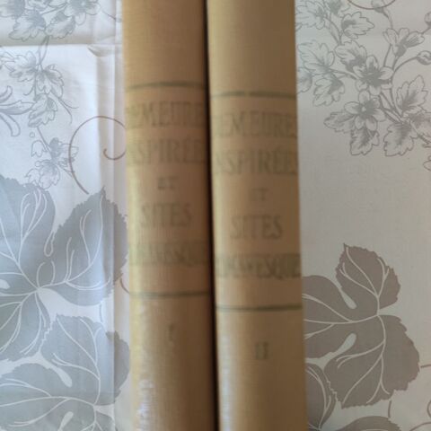 Demeures inspirées et sites romanesques en 2  volumes 40 Frans (01)