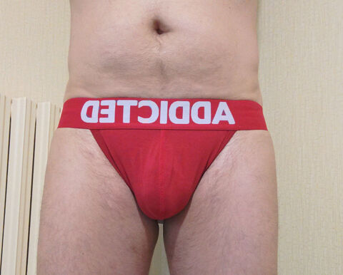 Jockstrap rouge Addicted taille L 10 Bourg-Blanc (29)