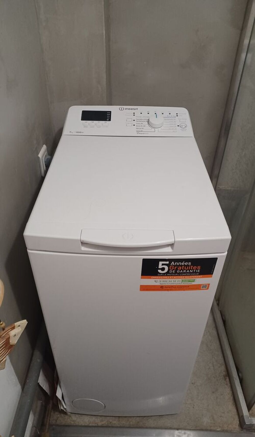 Lave-linge Indesit 7kg Electroménager