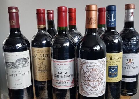 Grands Bordeaux rouges 2019: les meilleurs prix 0 Paris 13 (75)