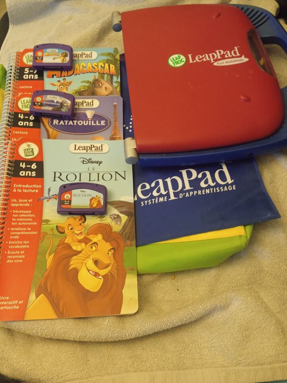 LEAP FROG syst&egrave;me d'apprentissage jusqu'&agrave; 7ans Consoles et jeux vidéos