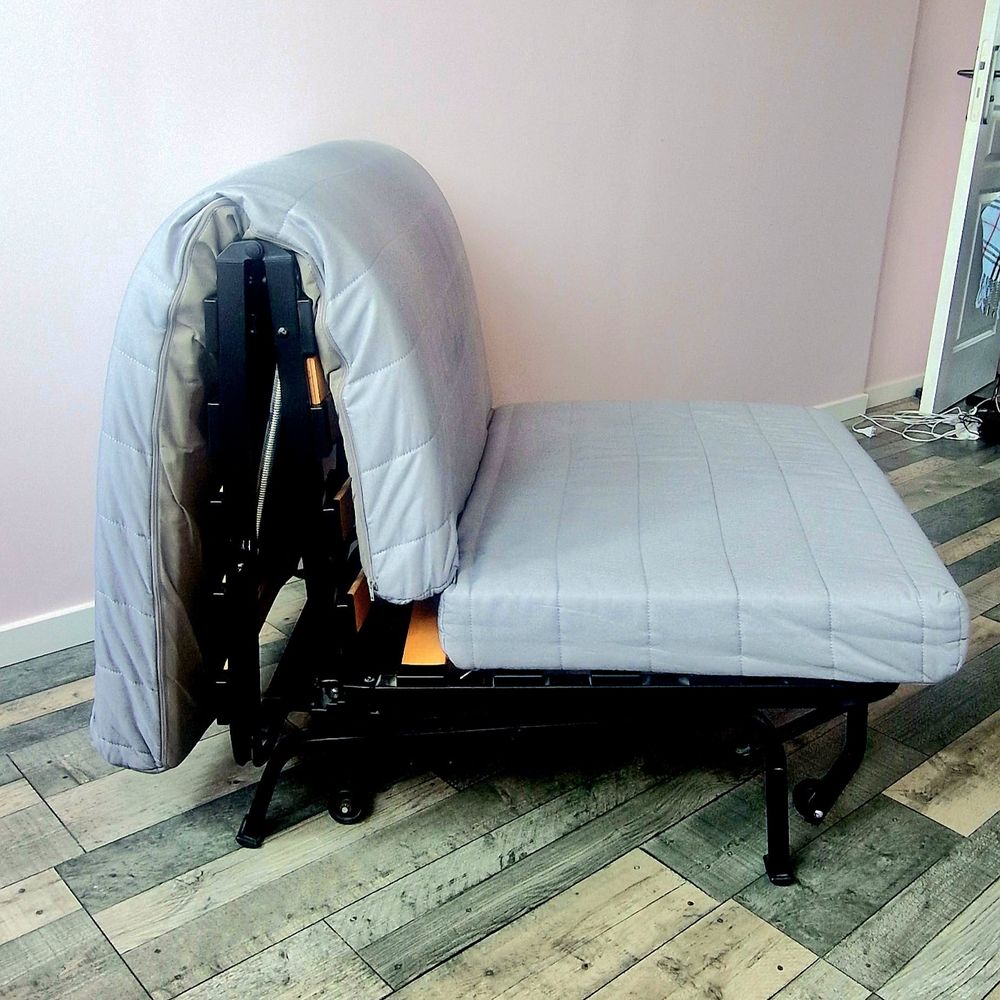 Lit convertible en fauteuil Maroquinerie
