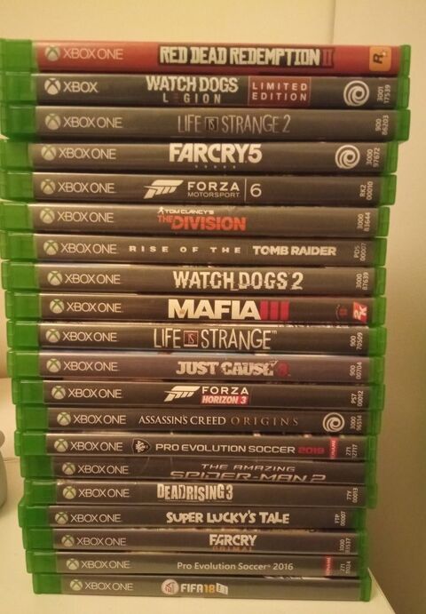 20 jeux Xbox one  l'unit ou en lot 0 Marseille 10 (13)