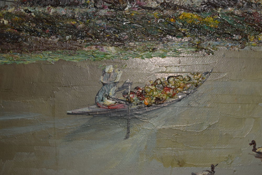 peinture sur toile tha&iuml;landaise Décoration