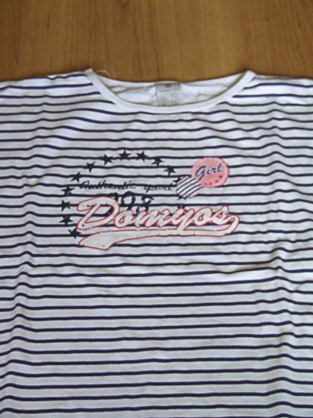 Tee-shirt sans manches, D&eacute;cathlon, ray&eacute; bleu marine, 14&nbsp;ans Vêtements enfants