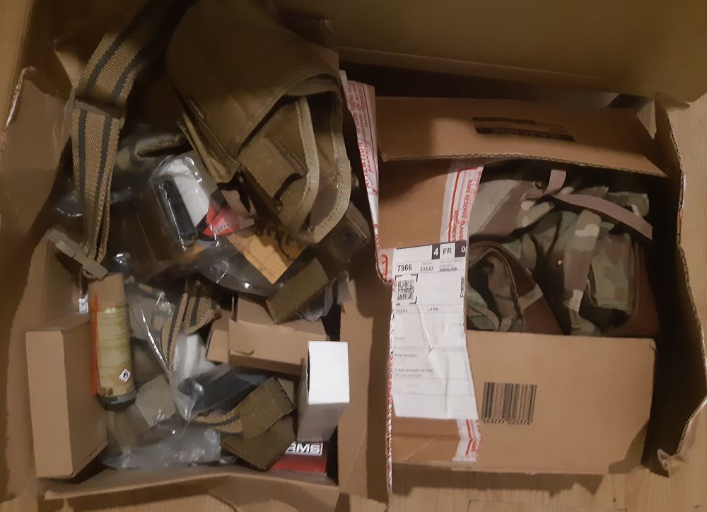 lot airsoft et &eacute;quipement Sports