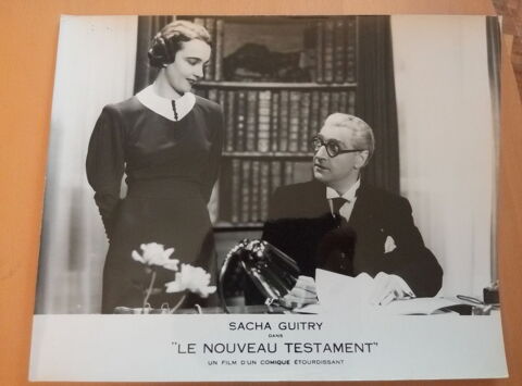 12 photographies du  Nouveau Testament  de SACHA GUITRY 400 Courbevoie (92)