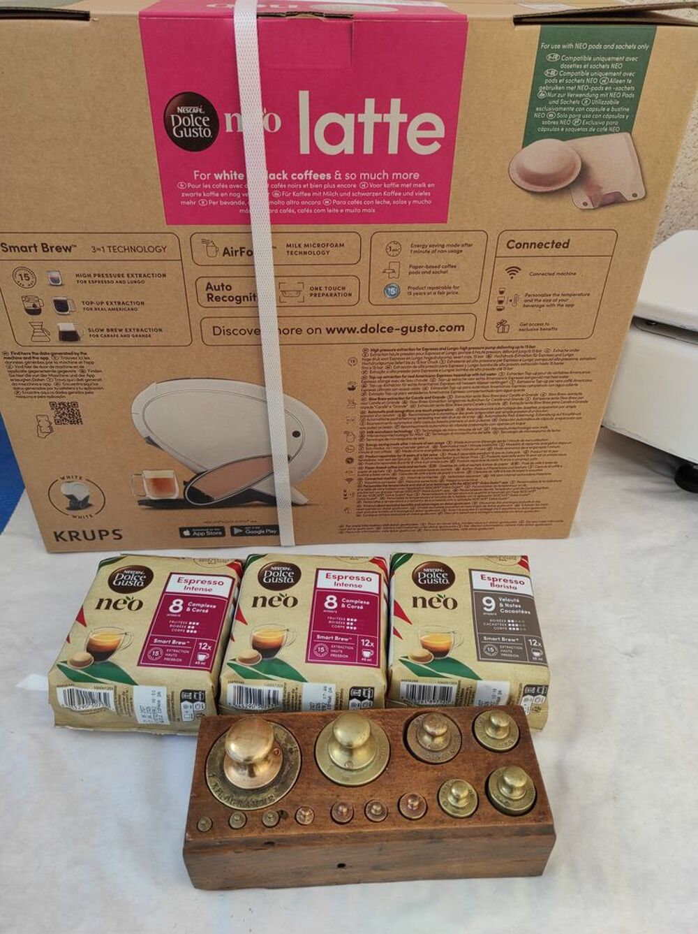 Machine &agrave; caf&eacute; Nescaf&eacute; Dolce Gusto NEO Krups Latte WiFi Electroménager
