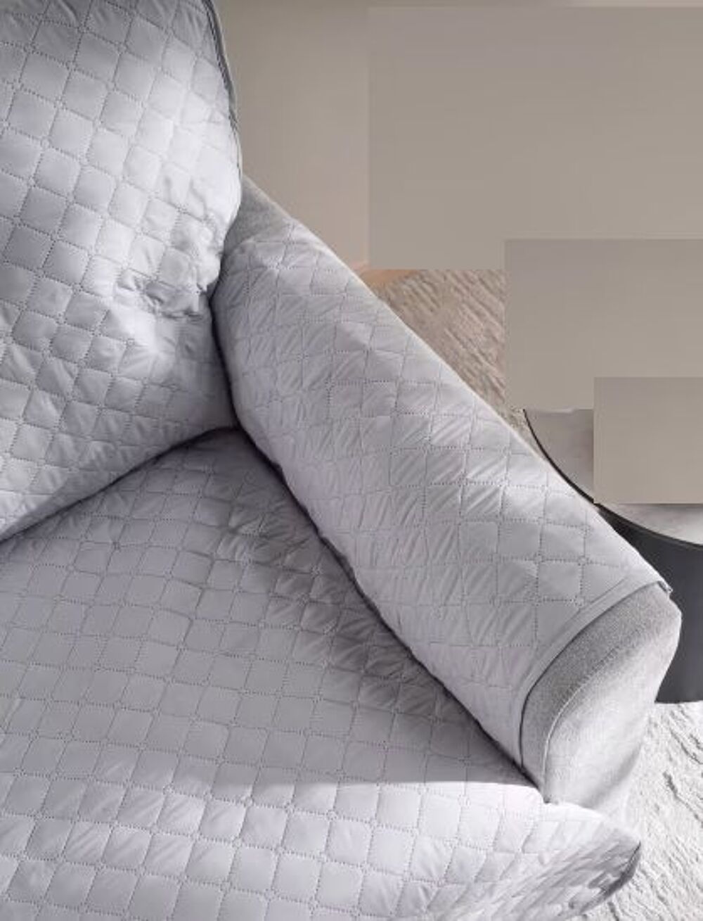prot&egrave;ge canap&eacute; 279 x 179 cm gris neuf Décoration