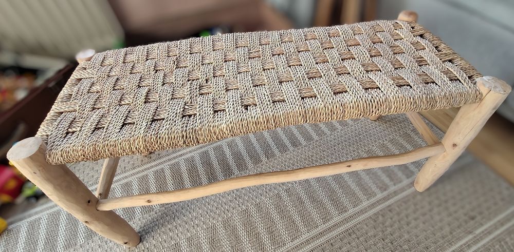 banc rotin marocain de chez Libitii Meubles