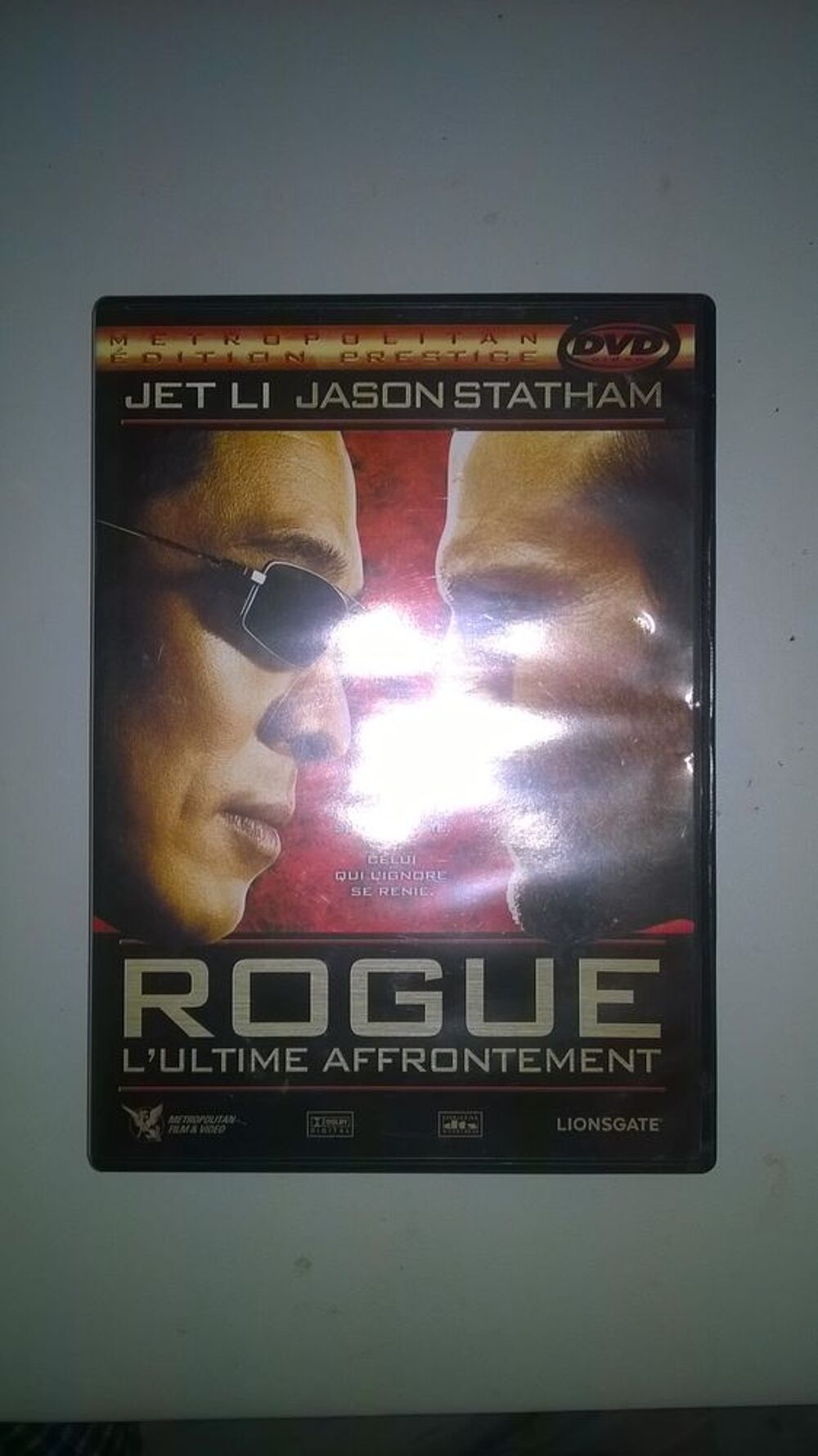 DVD Rogue 
L'ultime affrontement
Jet Li Jason Statham
DVD et blu-ray
