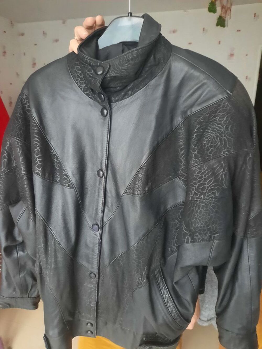 blouson cuir femme Vêtements