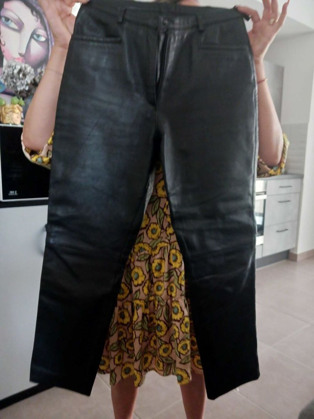pantalon cuir Vêtements