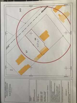  Terrain � vendre 588 m�