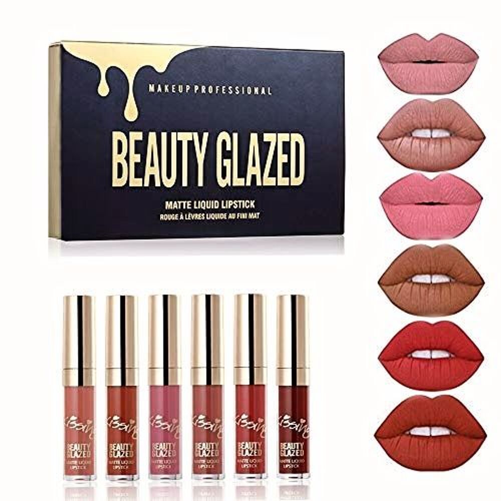 6 Lip Gloss BeautyGlazed Maroquinerie