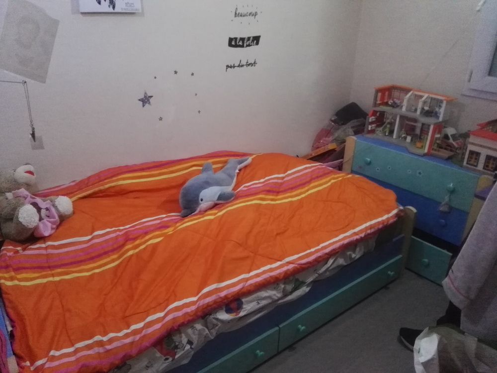 Mixte. Meubles jolis chambre enfant ado en bois Meubles