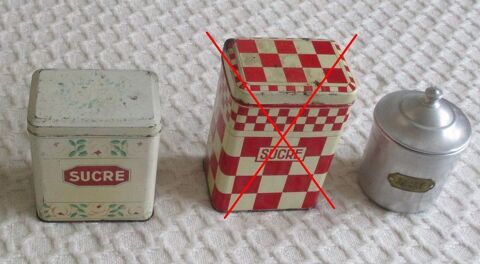 LOT 2 BOITES A SUCRE METAL ANCIENNES 8 Saint-Andr�-les-Vergers (10)