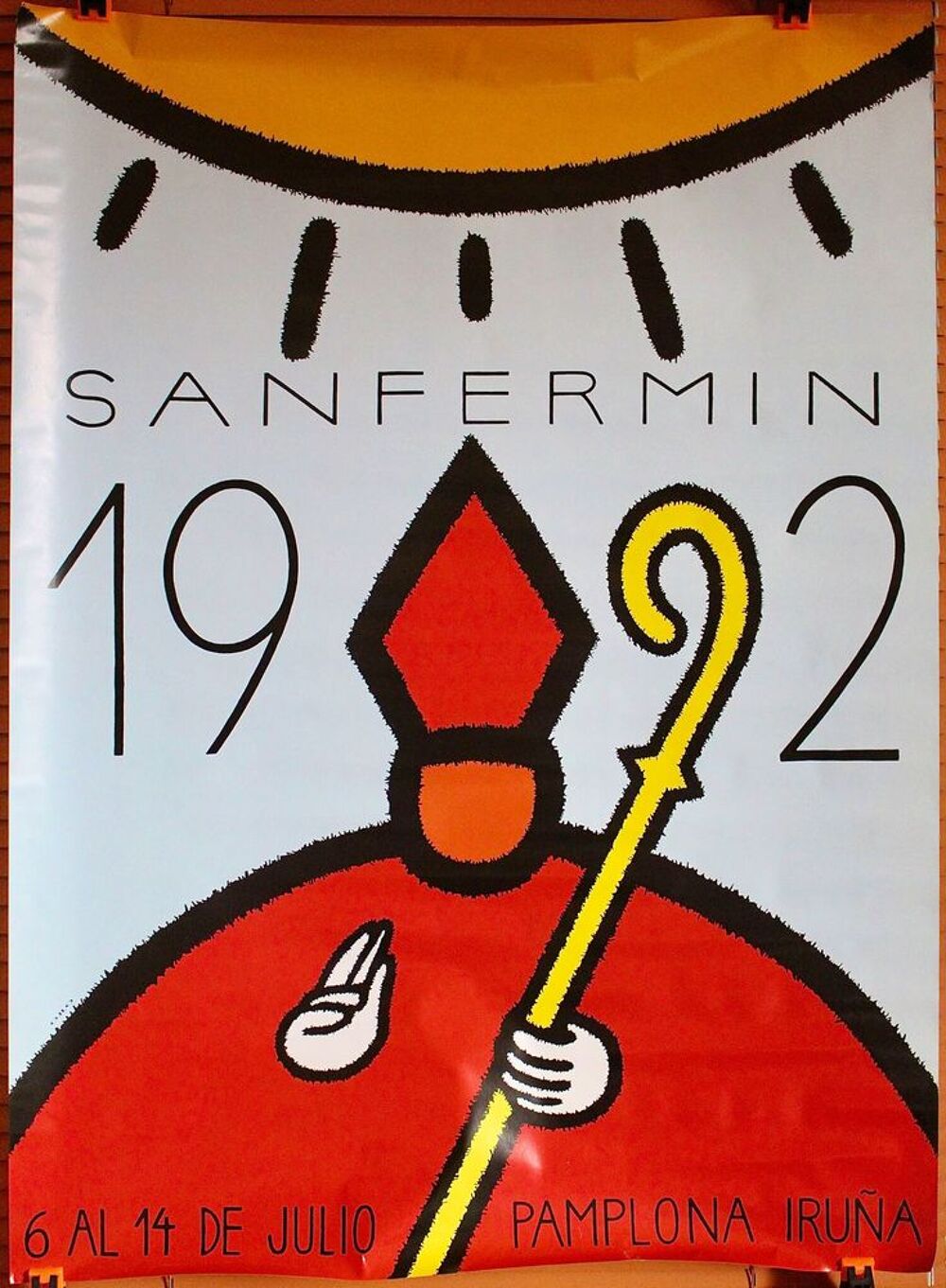 AFFICHES PAMPELUNE FERIA DEL TORO + SAN FERMIN 