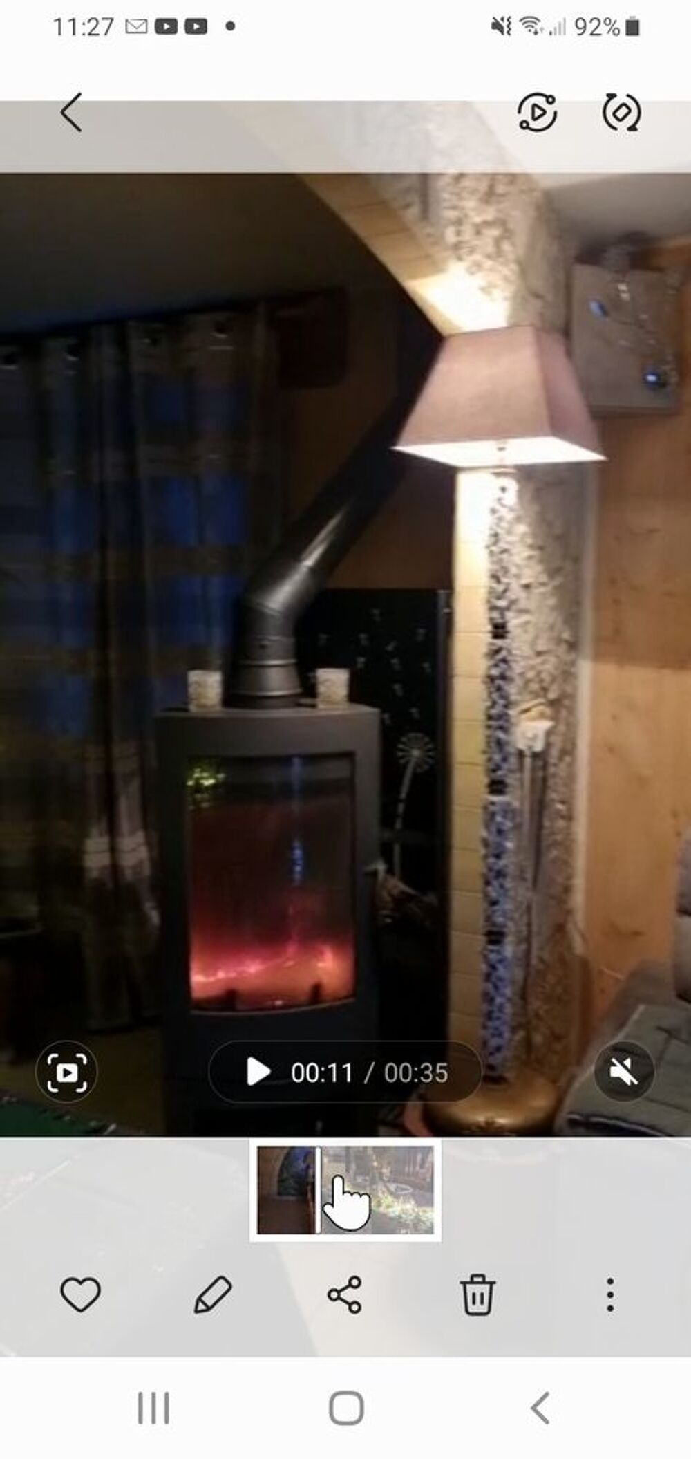 Poele bois invicta Argos 12 kw avec post combustion. Electroménager