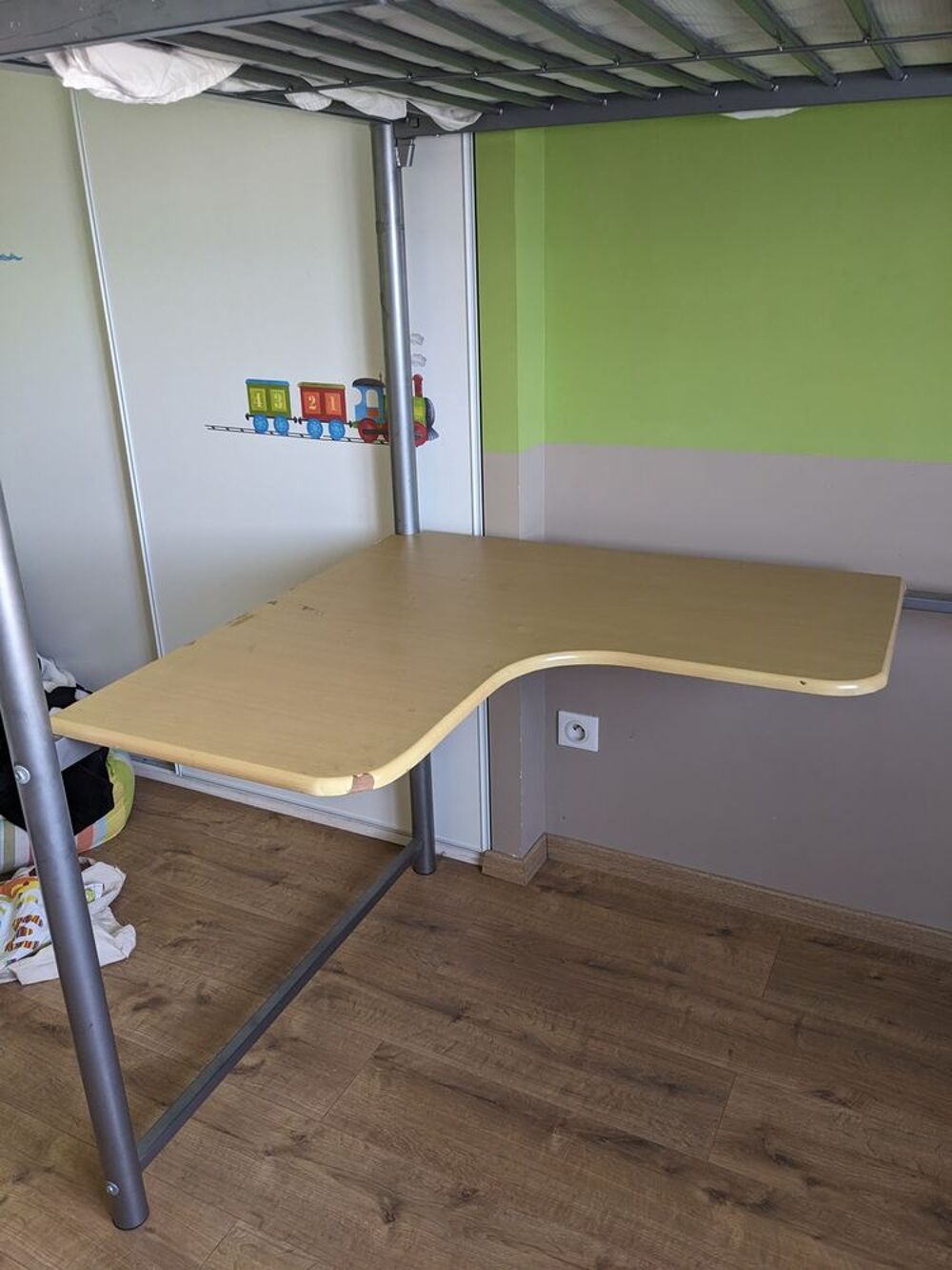 DONNE lit hauteur 90x200 avec bureau et &eacute;tag&egrave;re ? d&eacute;j&agrave; d&eacute;mon Meubles