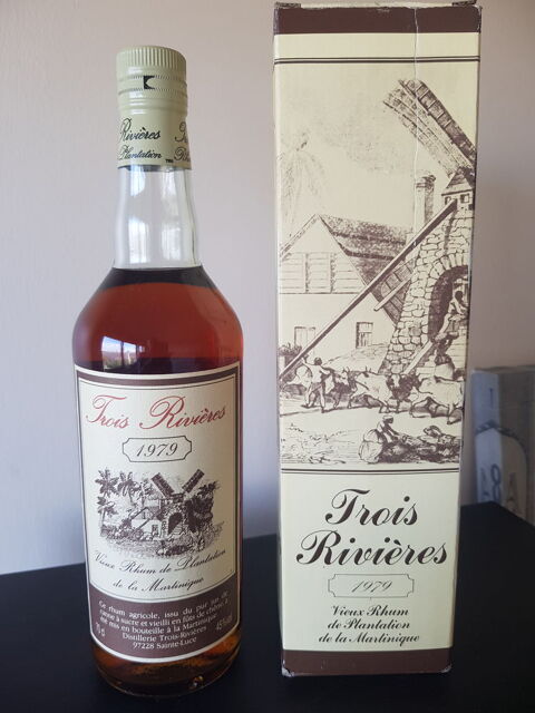 Bouteille de rhum les trois rivires 1979 
750 Gennevilliers (92)