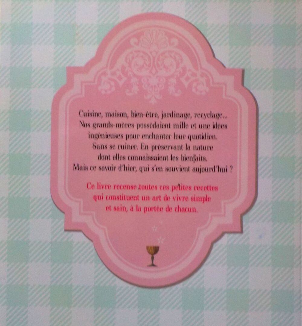 1001 SECRETS DE GRANDS-MERES par S. DUMONT-JOSSET Ed. Prisma Livres et BD