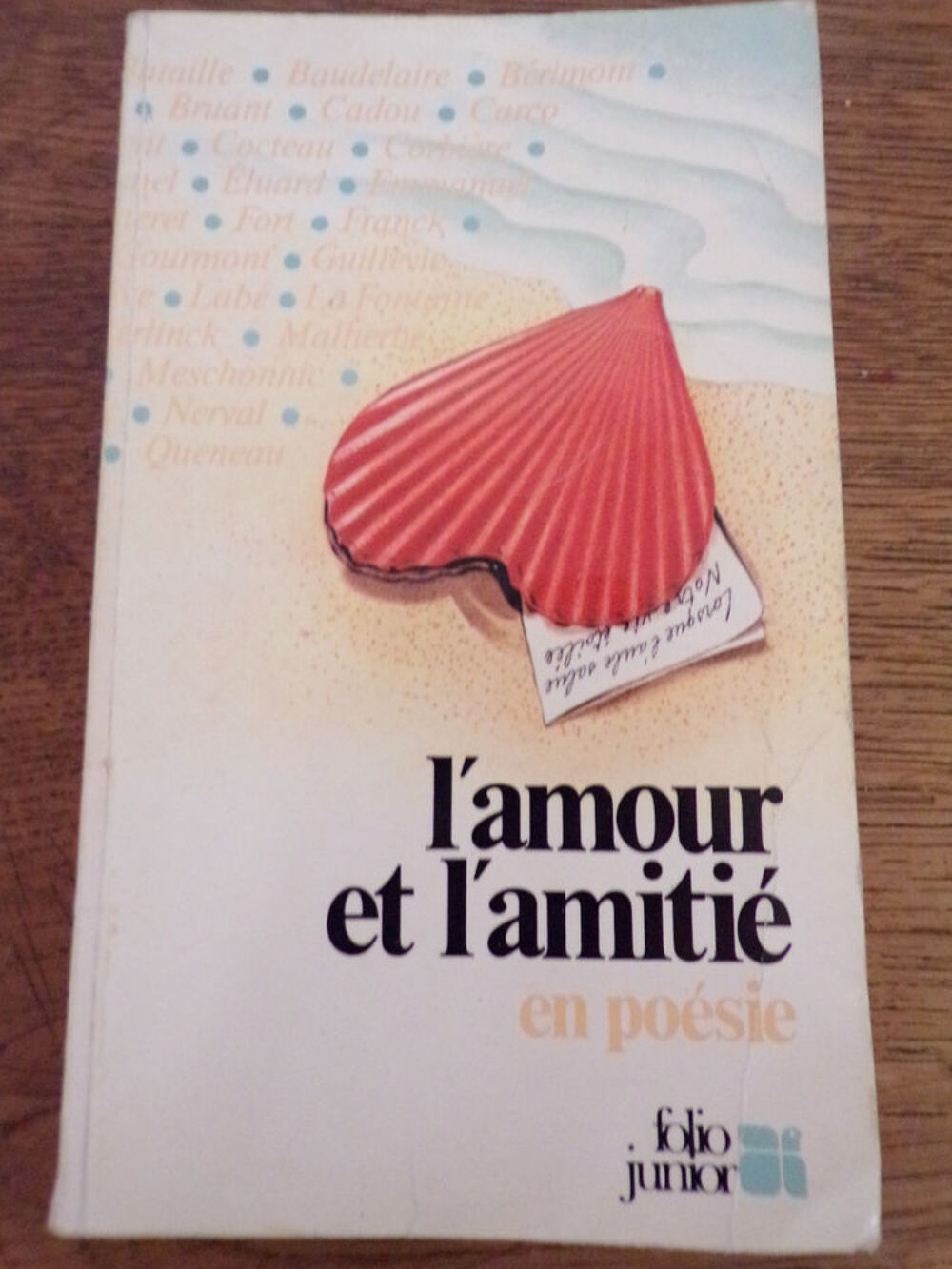 L' amour et l' amiti&eacute; en po&eacute;sie Georges Jean Gallimard Livres et BD