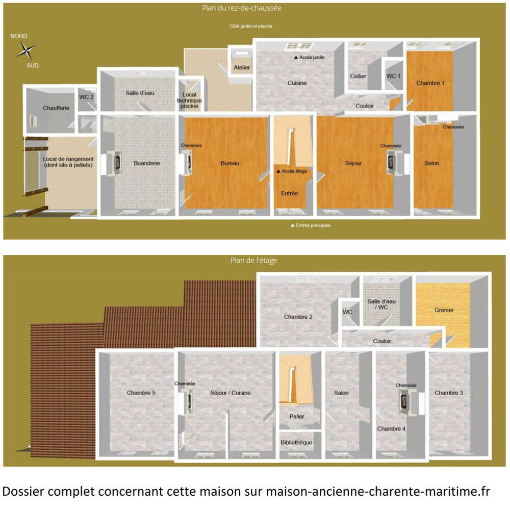 Vente Maison Maison rénovée290m2, 5 chambres Tonnay-boutonne