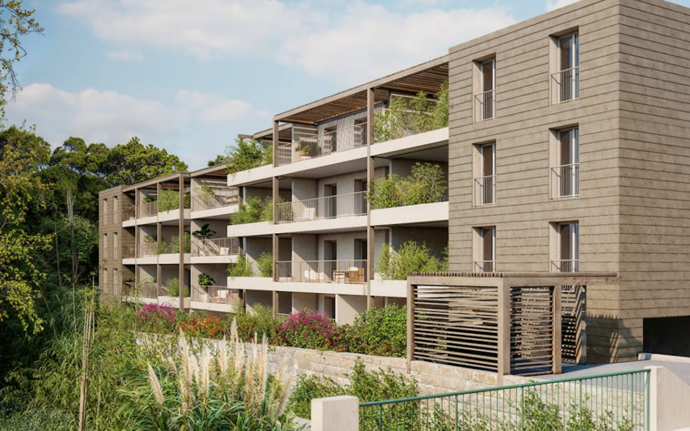 Vente Appartement Appartement 3 pièces 57,39 m2, terrasse 23,95 m2, parking Calvi