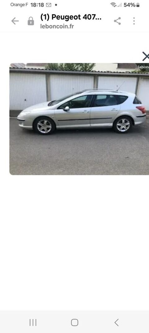 Peugeot 407 SW 2.0 HDi 16v Signature A 2005 occasion Domont 95330