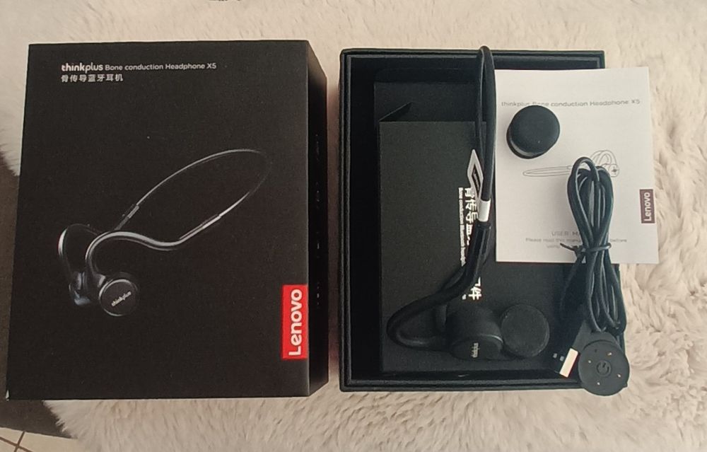 Ecouteurs sportifs Bluetooth Lenovo X5 Noir Audio et hifi