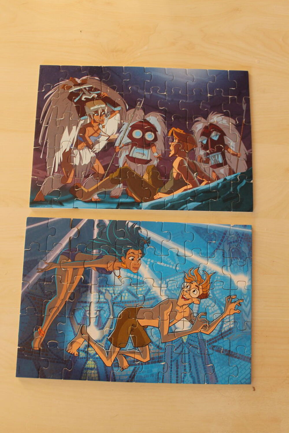 Lot 2 puzzles x 50P en bois EDUCA? Disney ?ATLANTIS (5/6ans) Jeux / jouets